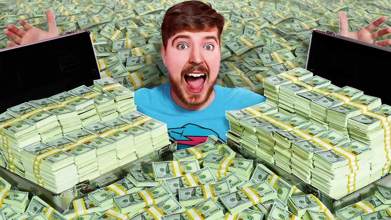 how much money does mrbeast have