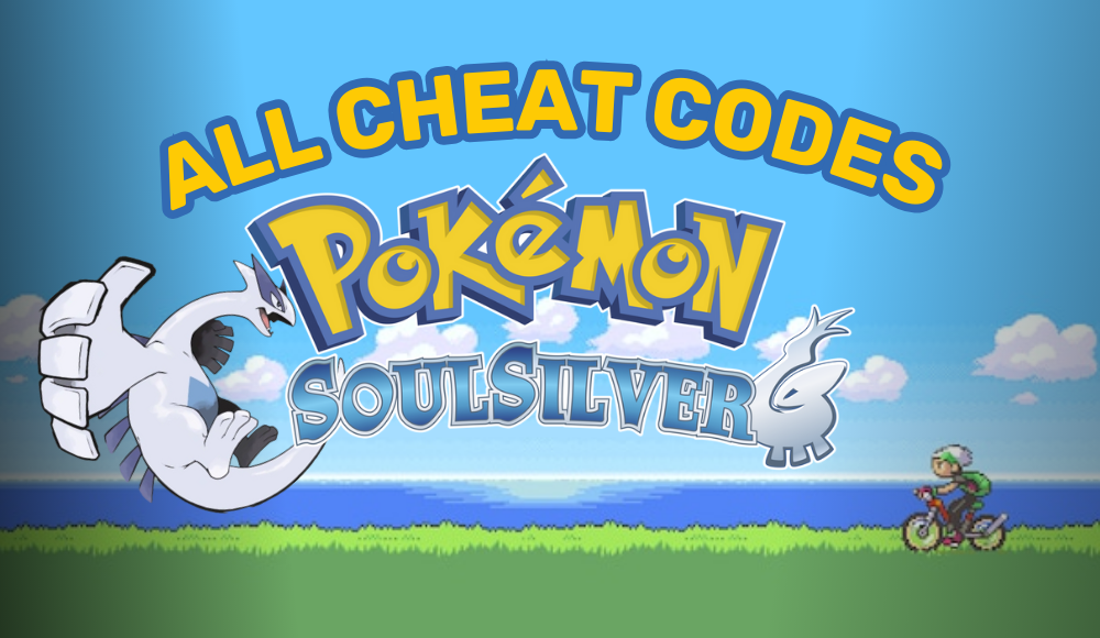 chaets for pokemon soulsilver 3ds action replay emulator