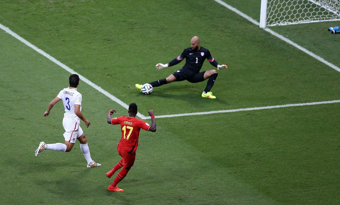 Tim Howard’s save in the FIFA World Cup