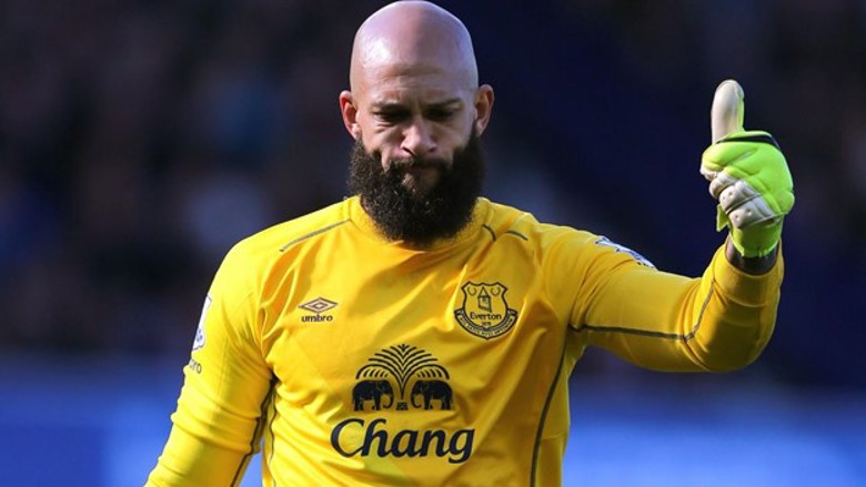 Tim Howard Everton legendary goalkeeper