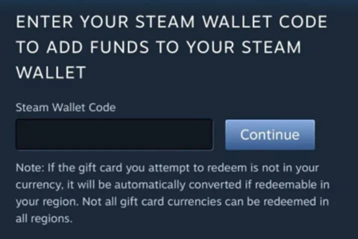 How to redeem steam key on mobile