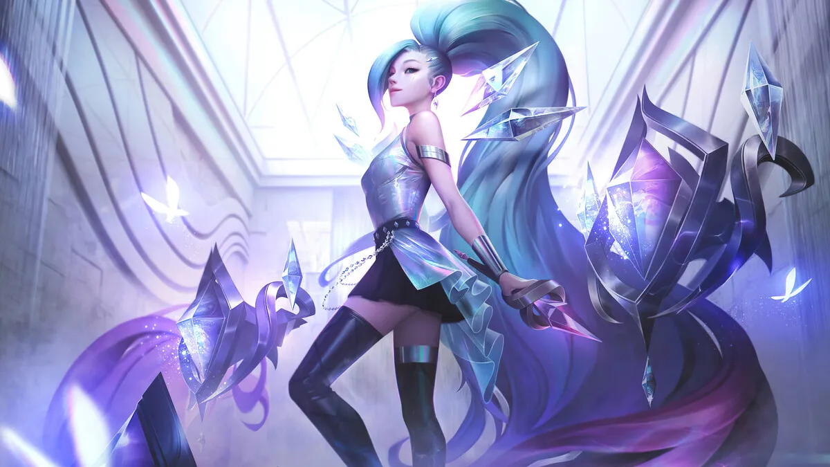 La skin definitiva de K/DA All Out Seraphine es preciosa