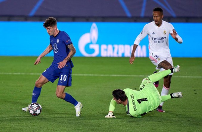 Pulisic champions league semi final goal against madrid